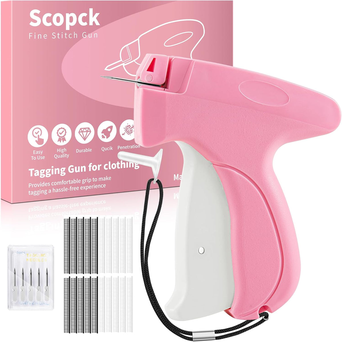 Portable Mini Stitch Gun – Quick Clothing Repair & Tagging Tool