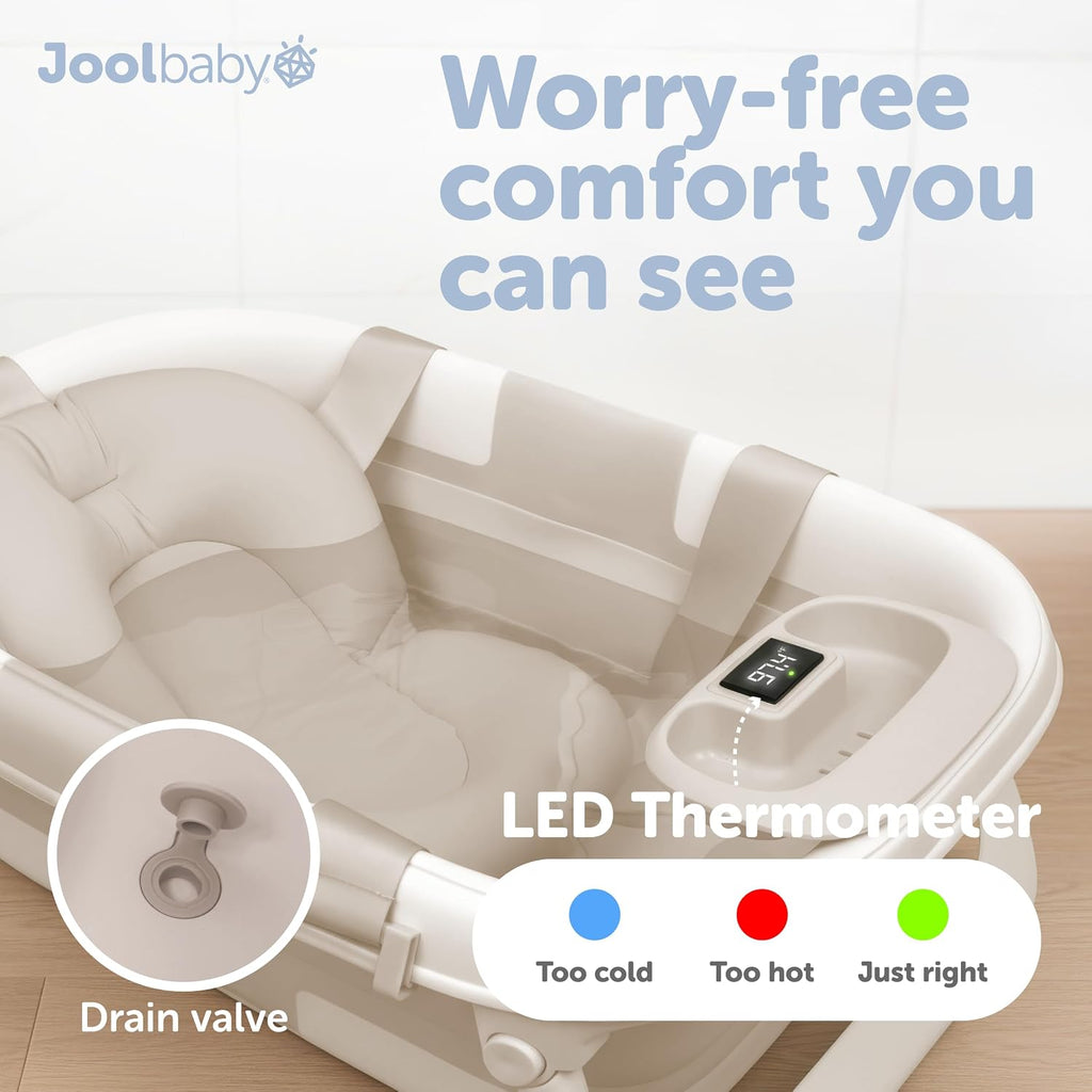 Jool Baby Foldable Baby Bathtub – Portable & Space-Saving 🛁👶