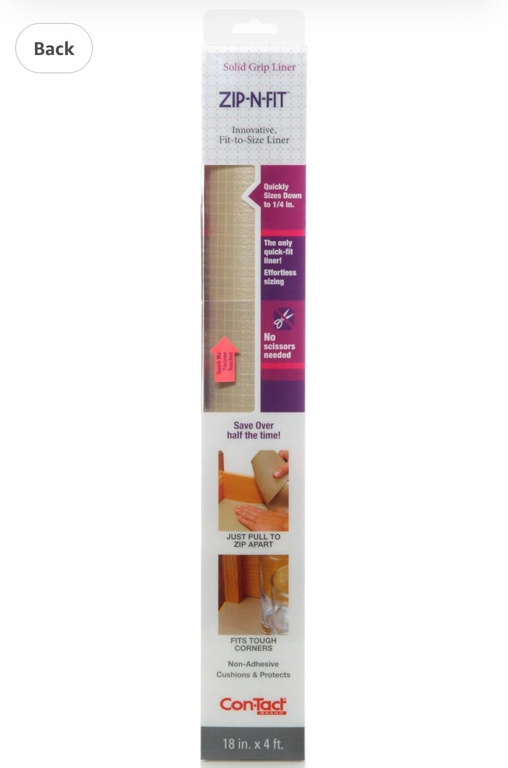Innovative Easy-Fit Shelf Liner